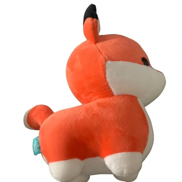 BELLZI Orange Fox Cute Stuffed Animal Plush Toy - Picture 4 of 5